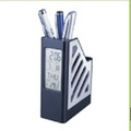 Digital Clock w/ Pen Holder